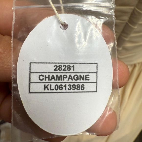 Chic Cream Wedding Dress - Picture 11 of 14